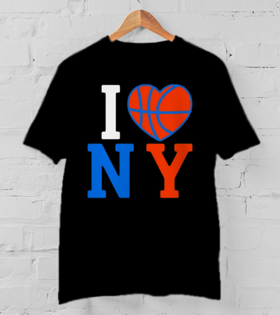 New York Knicks I Heart NY Basketball T-Shirt
