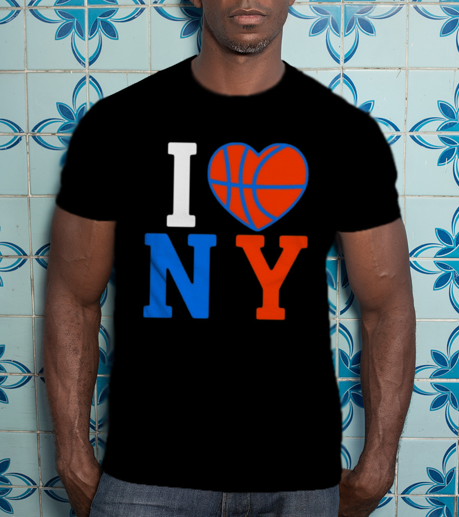 New York Knicks I Heart NY Basketball T-Shirt