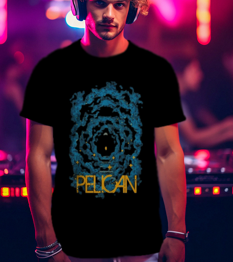 Pelican May 15 2026 Doomroosje Nijmegen Netherlands Blue Abstract T-Shirt