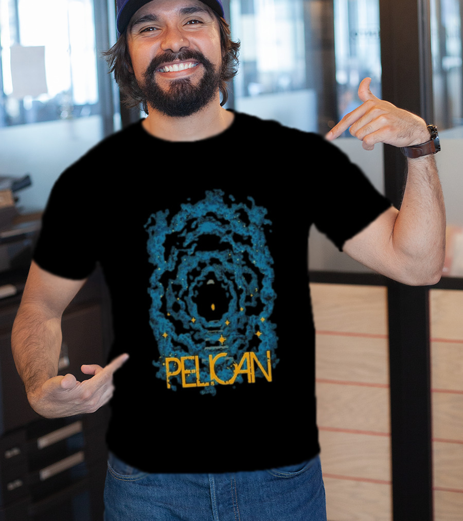 Pelican May 15 2026 Doomroosje Nijmegen Netherlands Blue Abstract T-Shirt