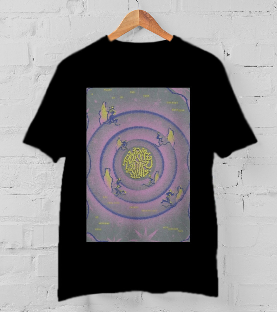 Purity Ring A Place Of Our Own Tour Detroit Michigan May 12 2026 Saint Andrew's Hall T-Shirt