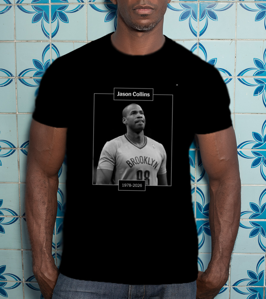 Jason Collins 1978 2026 Brooklyn Basketball T-Shirt