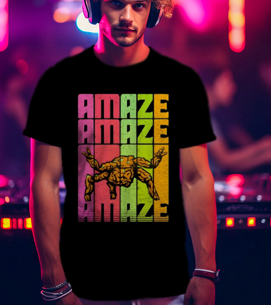Rocky Project Hail Mary Amaze Amaze Amaze Colorful Alien T-Shirt