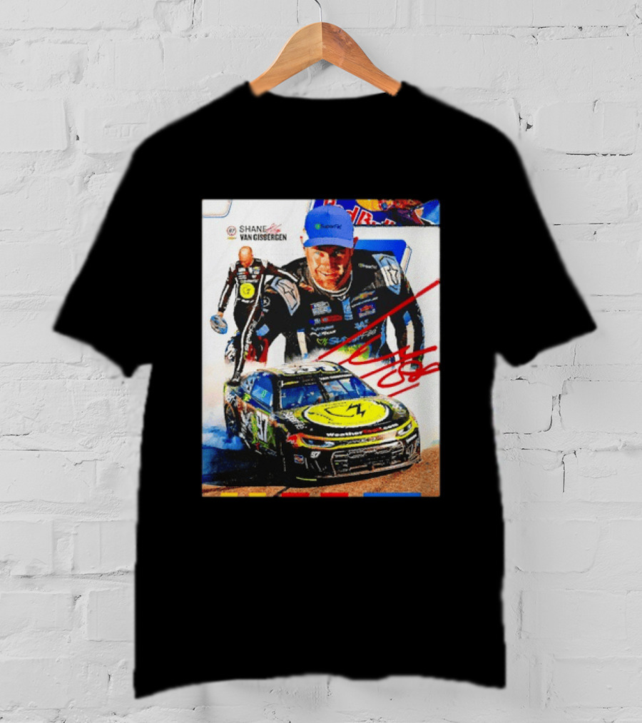 Shane Van Gisbergen NASCAR Red Bull New Zealander Racing Driver #97 T-Shirt
