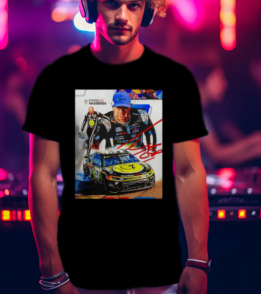 Shane Van Gisbergen NASCAR Red Bull New Zealander Racing Driver #97 T-Shirt