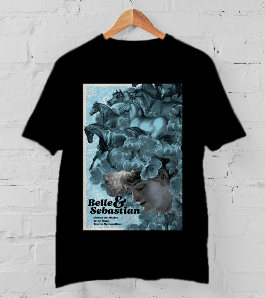 Belle And Sebastian Ciudad De México 12 De Mayo Teatro Metropolitan T-Shirt