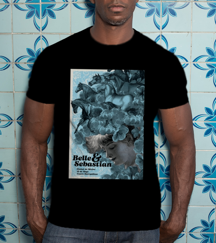 Belle And Sebastian Ciudad De México 12 De Mayo Teatro Metropolitan T-Shirt