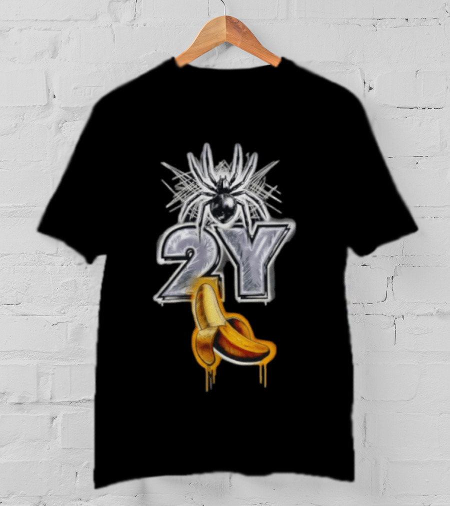 2Y Spider Banana Bananaman Killed T-Shirt