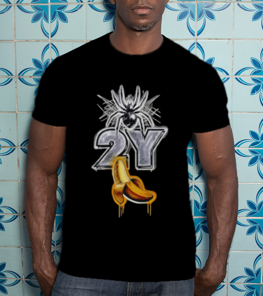 2Y Spider Banana Bananaman Killed T-Shirt