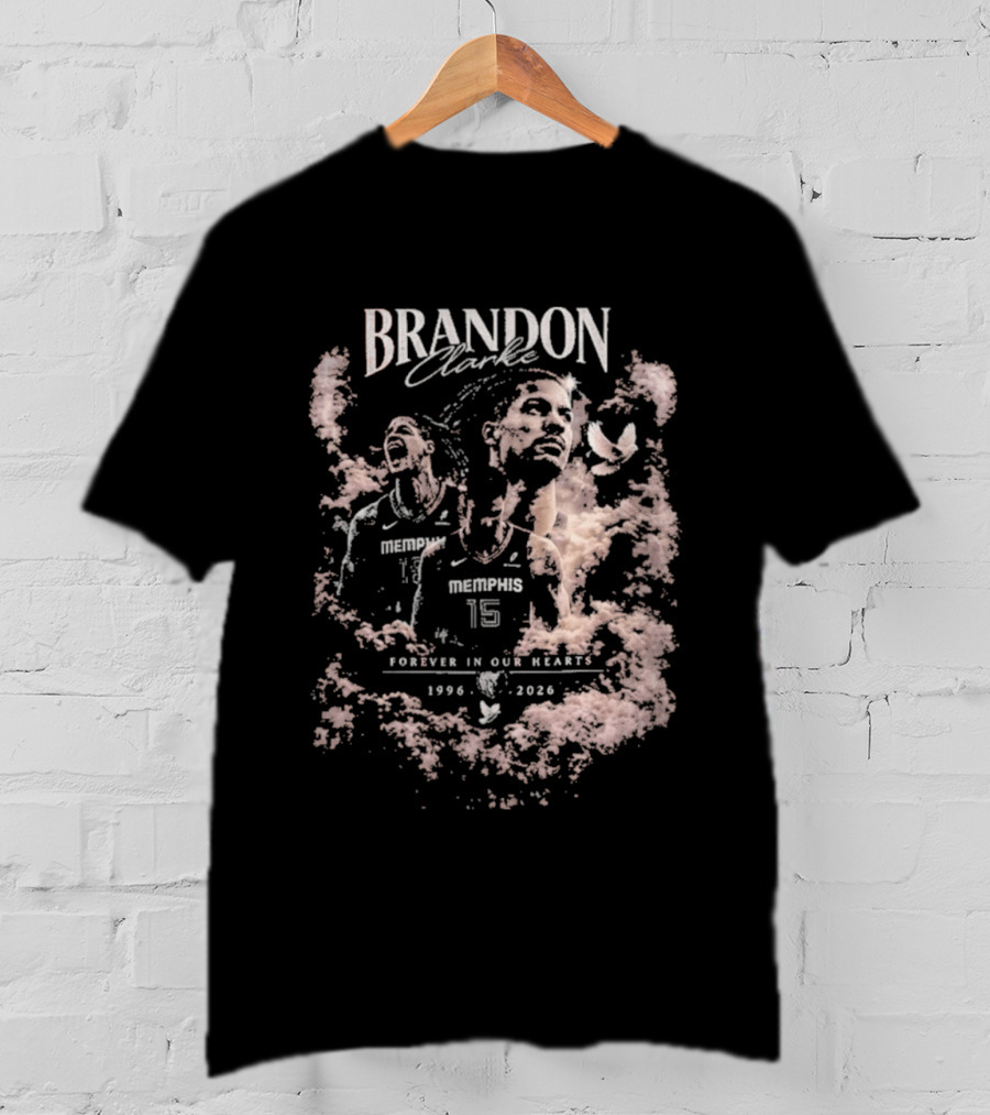 Brandon Clarke Memphis Forever In Our Hearts 1996 2026 T-Shirt