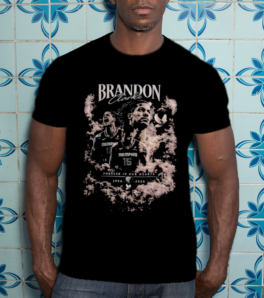 Brandon Clarke Memphis Forever In Our Hearts 1996 2026 T-Shirt
