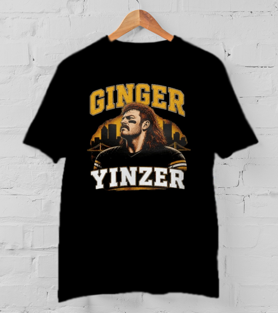 Ginger Yinzer Gennings Dunker Pittsburgh Steelers Football 2026 T-Shirt