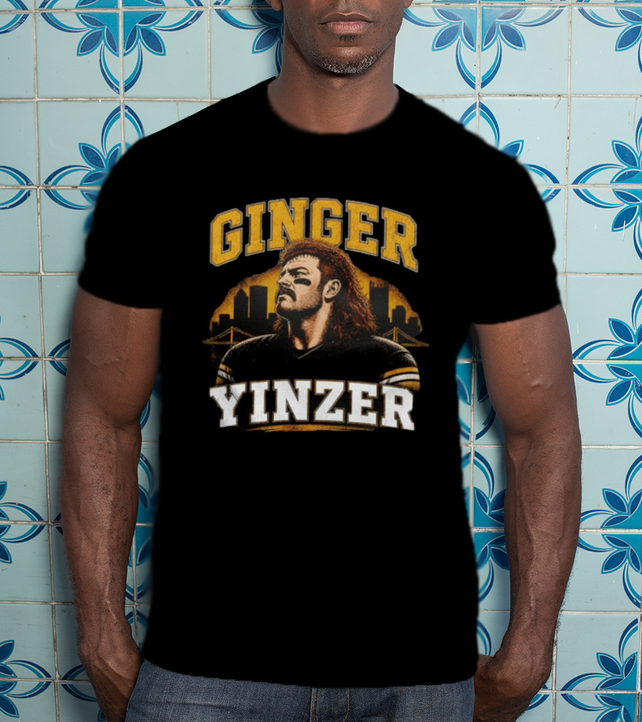 Ginger Yinzer Gennings Dunker Pittsburgh Steelers Football 2026 T-Shirt