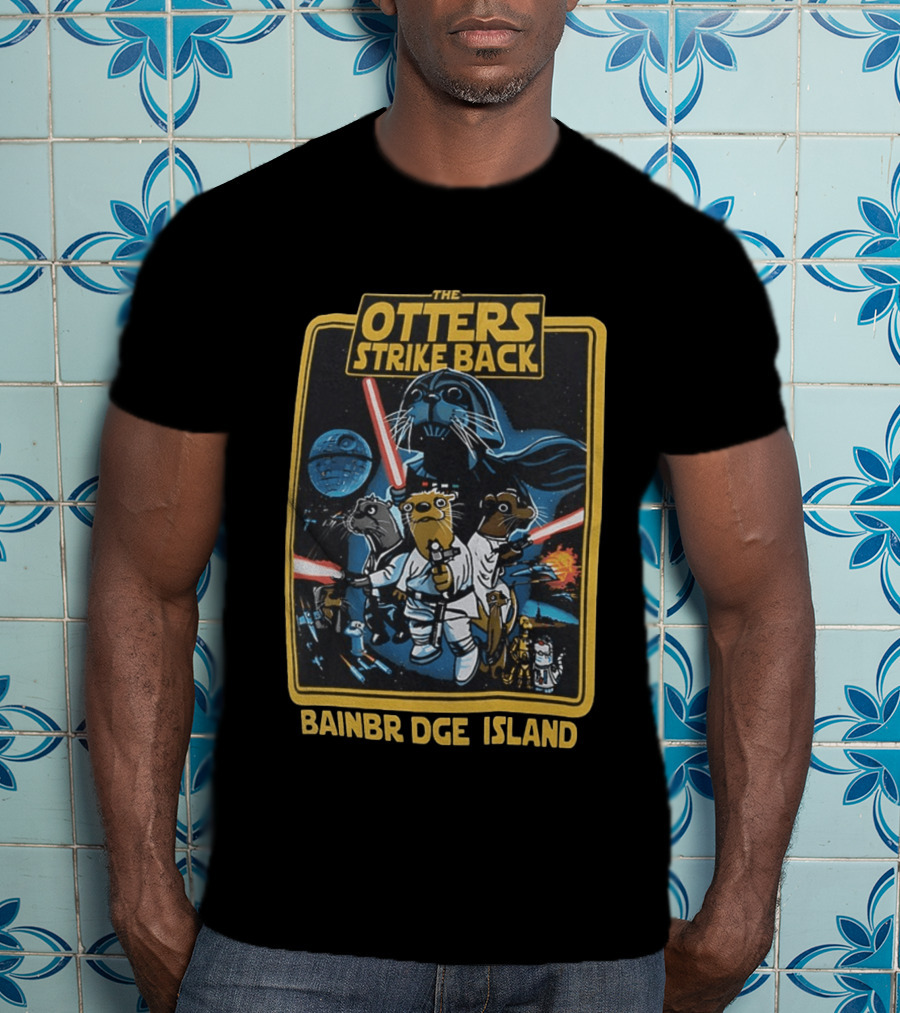 The Otters Strike Back Bainbridge Island Star Wars T-Shirt