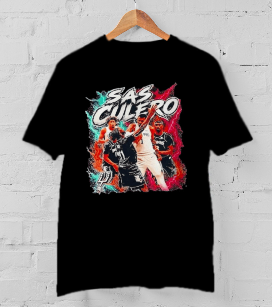 SAS Culero Spurs Flagrant Foul Elbow Action T-Shirt