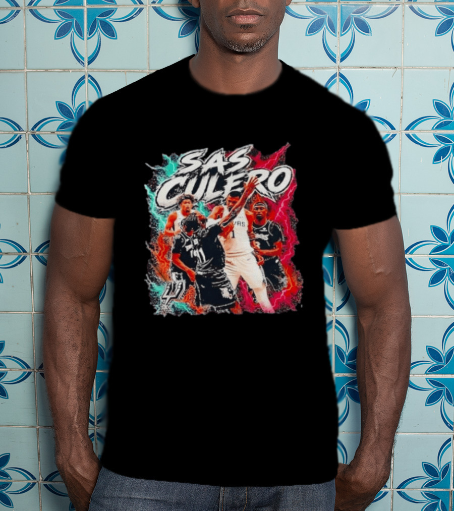 SAS Culero Spurs Flagrant Foul Elbow Action T-Shirt
