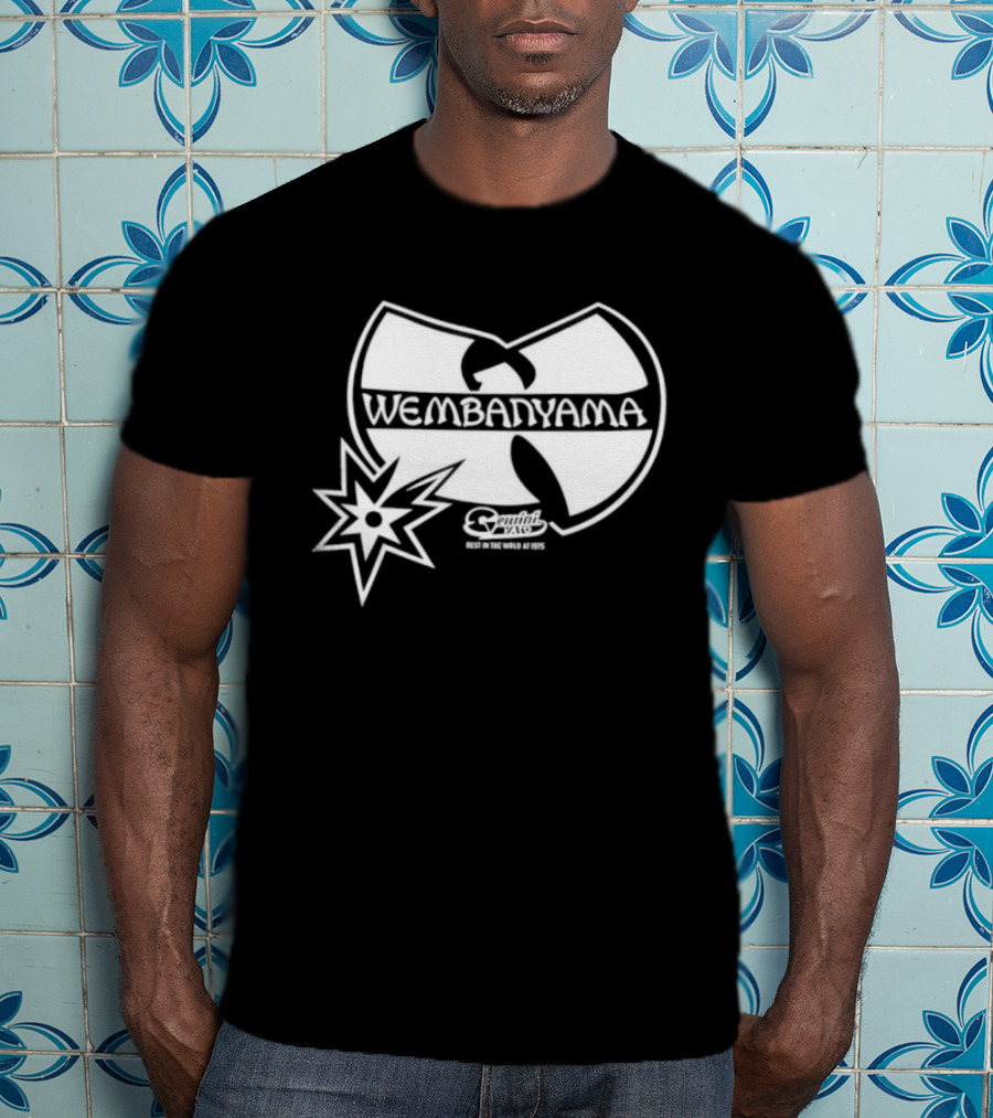 Victor Wembanyama Wu Tang San Antonio Spurs Cactus Basketball 1975 T-Shirt