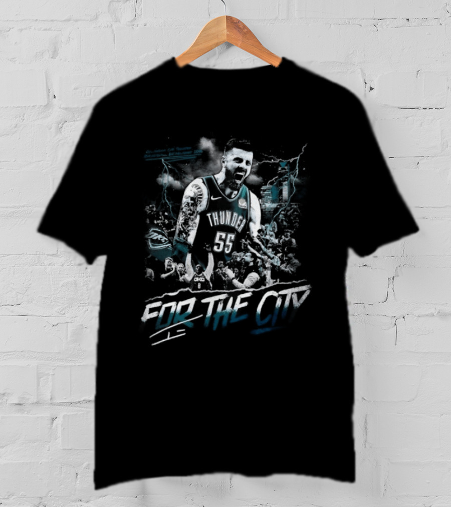 Isaiah Hartenstein For The City Oklahoma City Thunder NBA Basketball 2026 T-Shirt
