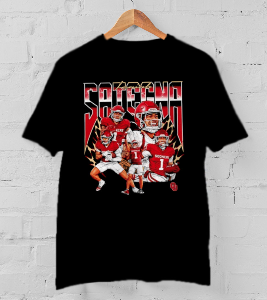 Isaiah Sategna III Oklahoma Sooners Football Sooners OU T-Shirt