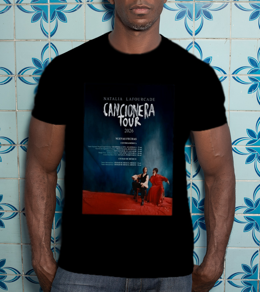 Natalia Lafourcade 2026 Cancionera Tour Nueva Fechas Centroamérica Ciudad De México T-Shirt