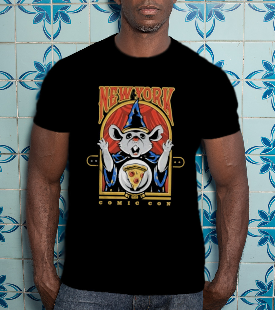 New York Comic Con 2026 Ratz Wizard Pizza Magic T-Shirt