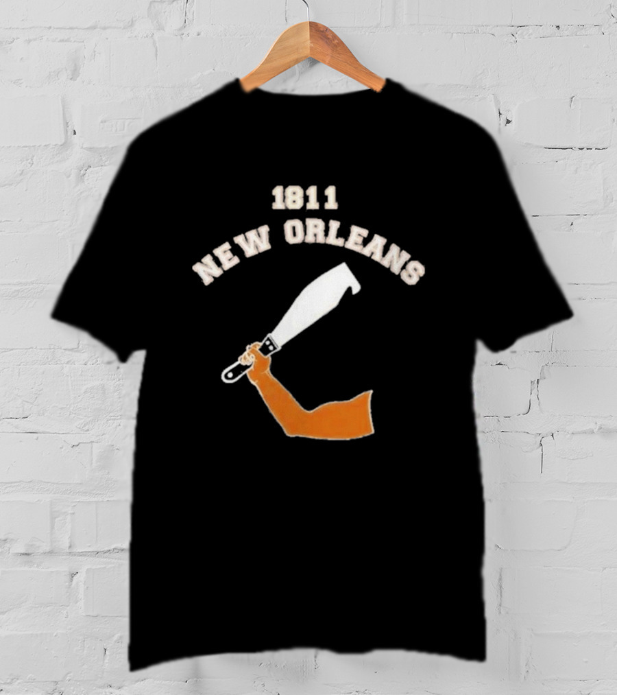 1811 New Orleans Uprising Machete T-Shirt