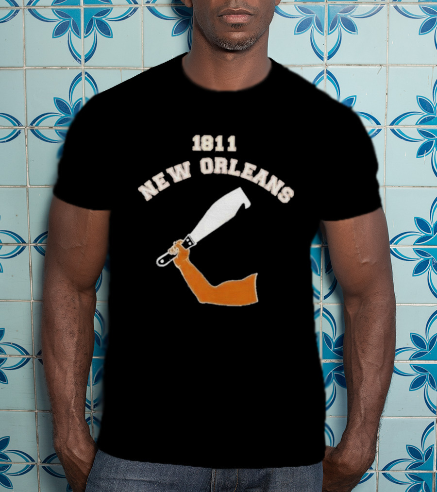 1811 New Orleans Uprising Machete T-Shirt