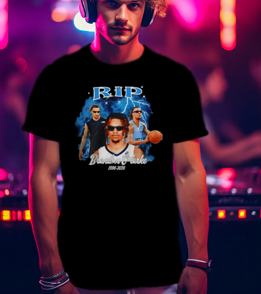 RIP Brandon Clarke 1996 2026 Memphis Grizzlies NBA Players Commemorative T-Shirt