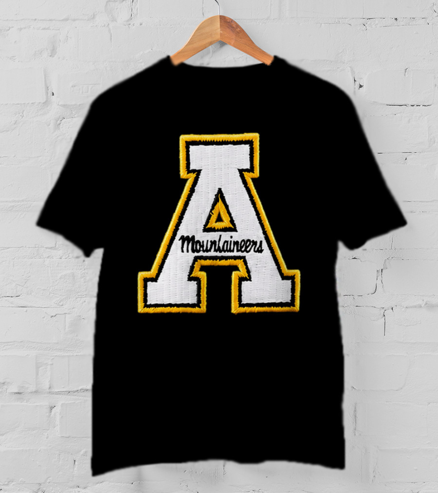 App State Mountaineers Trucker Hat Embroidered Patch 2026 Corduroy T-Shirt