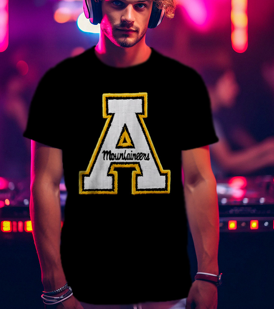 App State Mountaineers Trucker Hat Embroidered Patch 2026 Corduroy T-Shirt