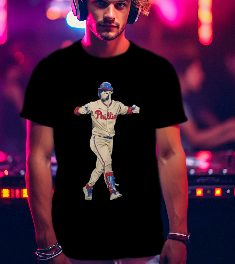 Bryson Stott Philadelphia Phillies Baseball Celebration Grand Slam Victory T-Shirt