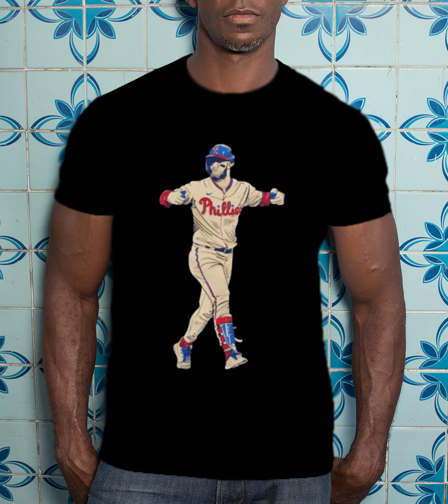 Bryson Stott Philadelphia Phillies Baseball Celebration Grand Slam Victory T-Shirt