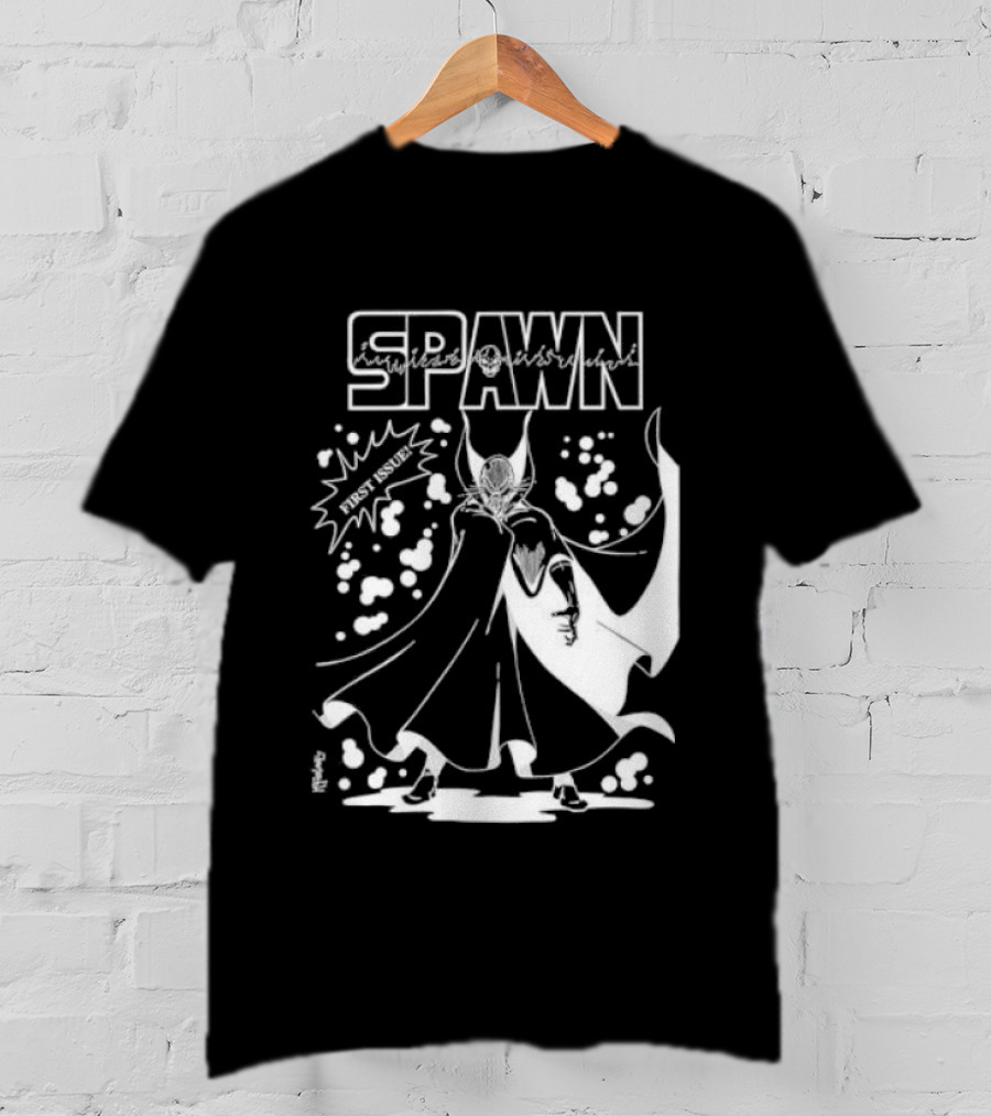 Spawn First Issue Comic Artwork Cover Retro 90s T-Shirt