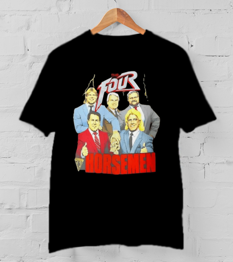 The Four Horsemen Jim Crockett Promotions Stylin Collection T-Shirt