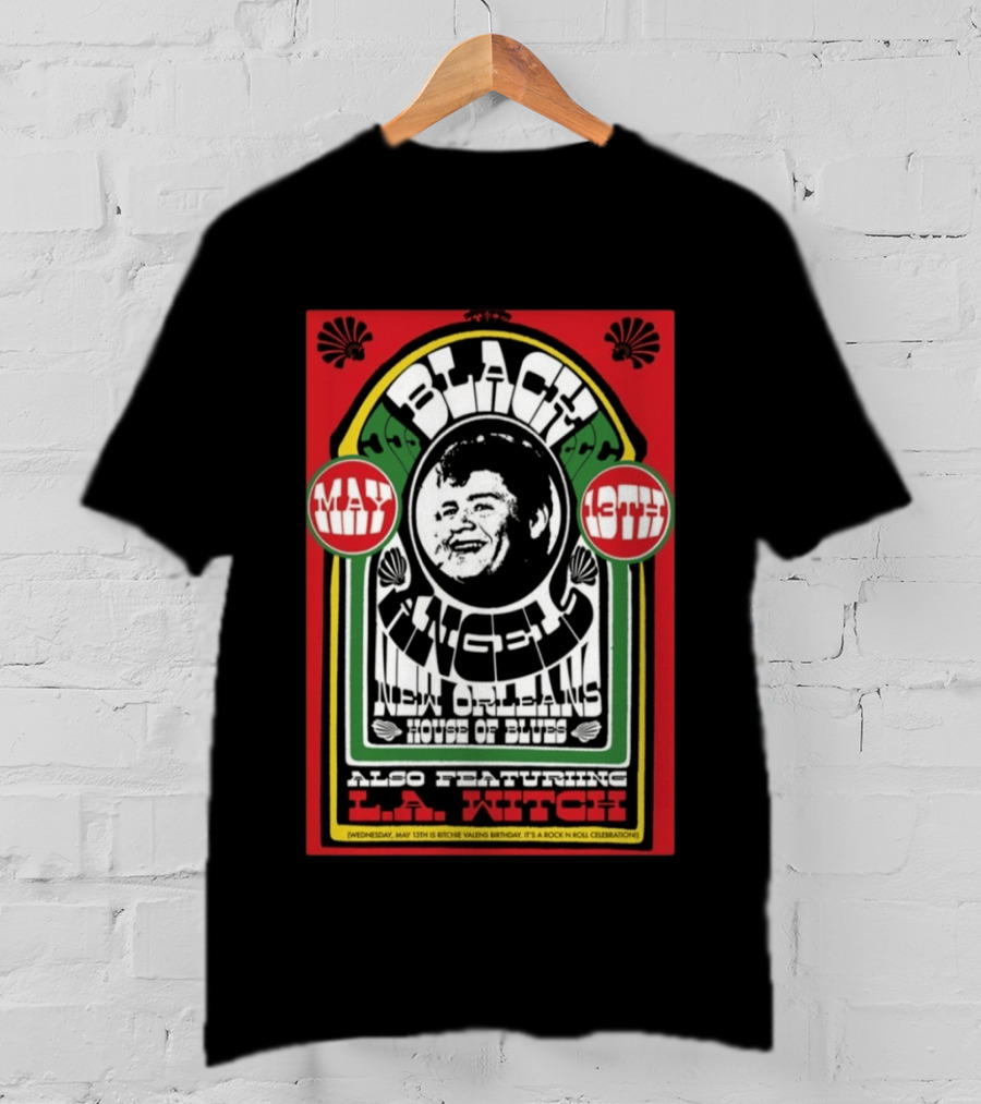 Black Angels New Orleans House Of Blues May 13 Featuring L.A. Witch T-Shirt