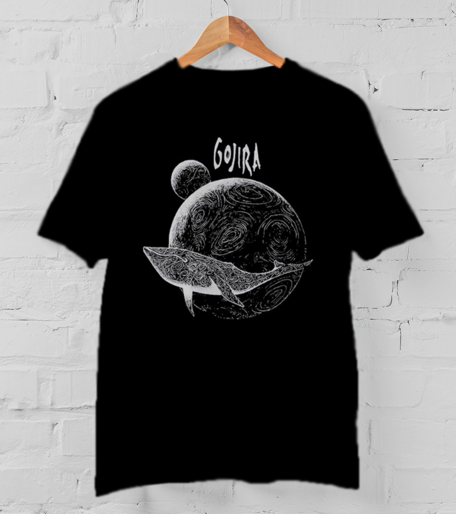 Gojira Europe Tour 2026 From Mars To Sirius Whale Planet T-Shirt