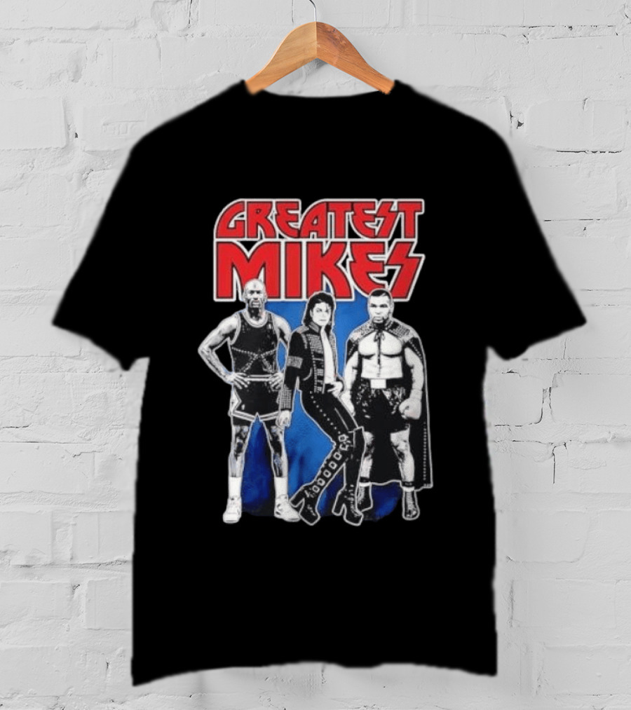 Greatest Mikes Jordan Jackson Tyson American Metal Legends T-Shirt