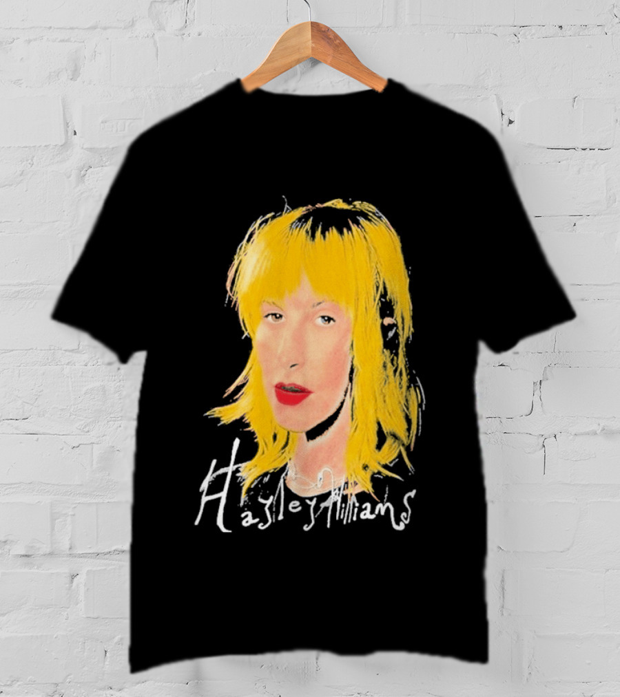 Hayley Williams 2026 Blonde Hair Red Lips T-Shirt