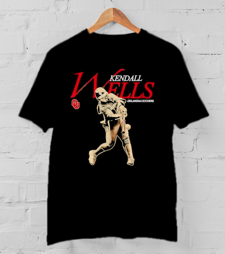 Kendall Wells Oklahoma Sooners Softball OU T-Shirt