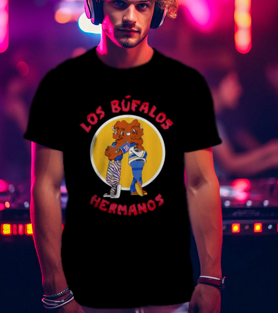 Los Búfalos Hermanos Buffalo Sports Team T-Shirt