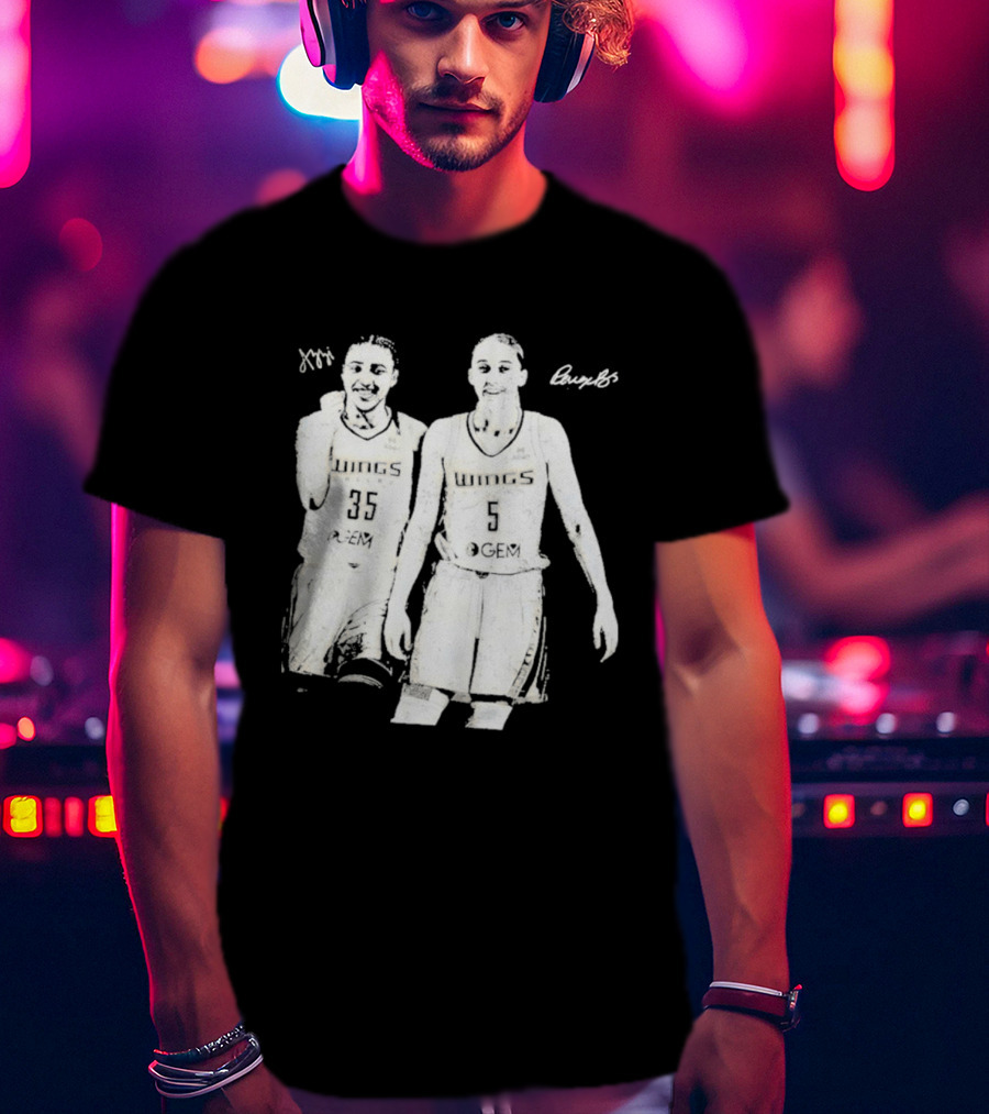 Azzi Fudd Paige Bueckers Basketball Number 35 5 WNBA T-Shirt