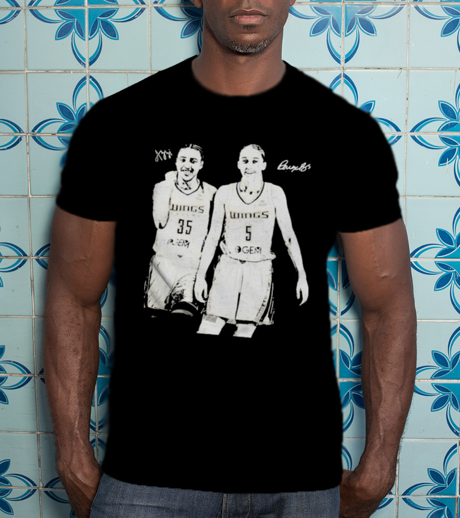 Azzi Fudd Paige Bueckers Basketball Number 35 5 WNBA T-Shirt