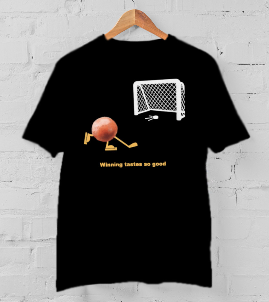 Buffalo Sabres Winning Tastes So Good Hockey Game Humor T-Shirt