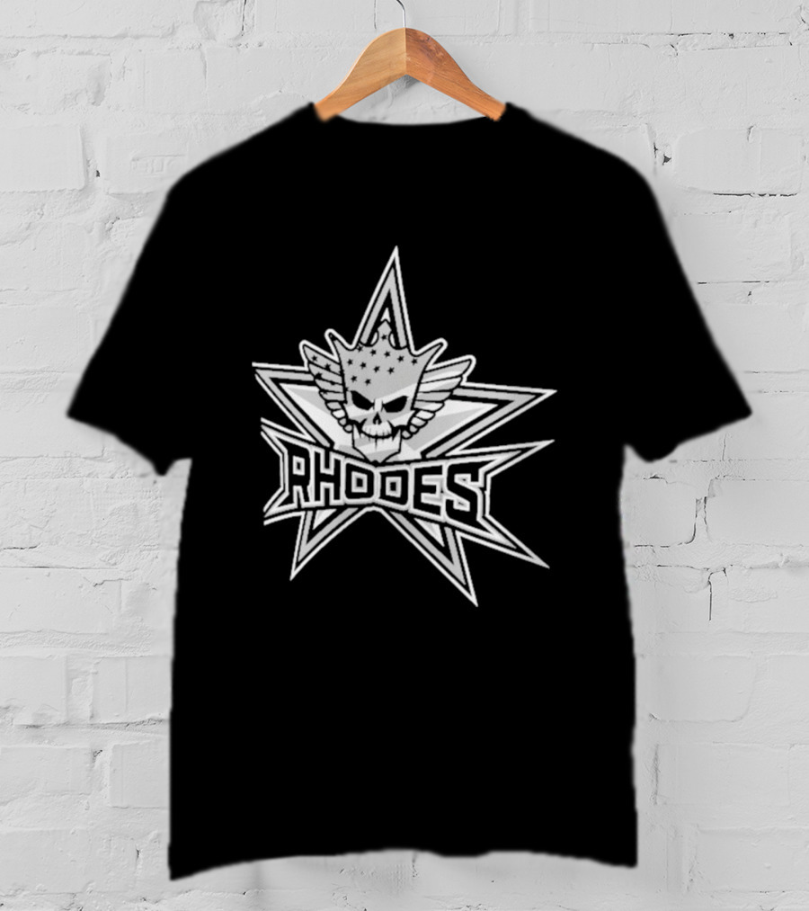 Rhodes Skull Crown Star Crest T-Shirt