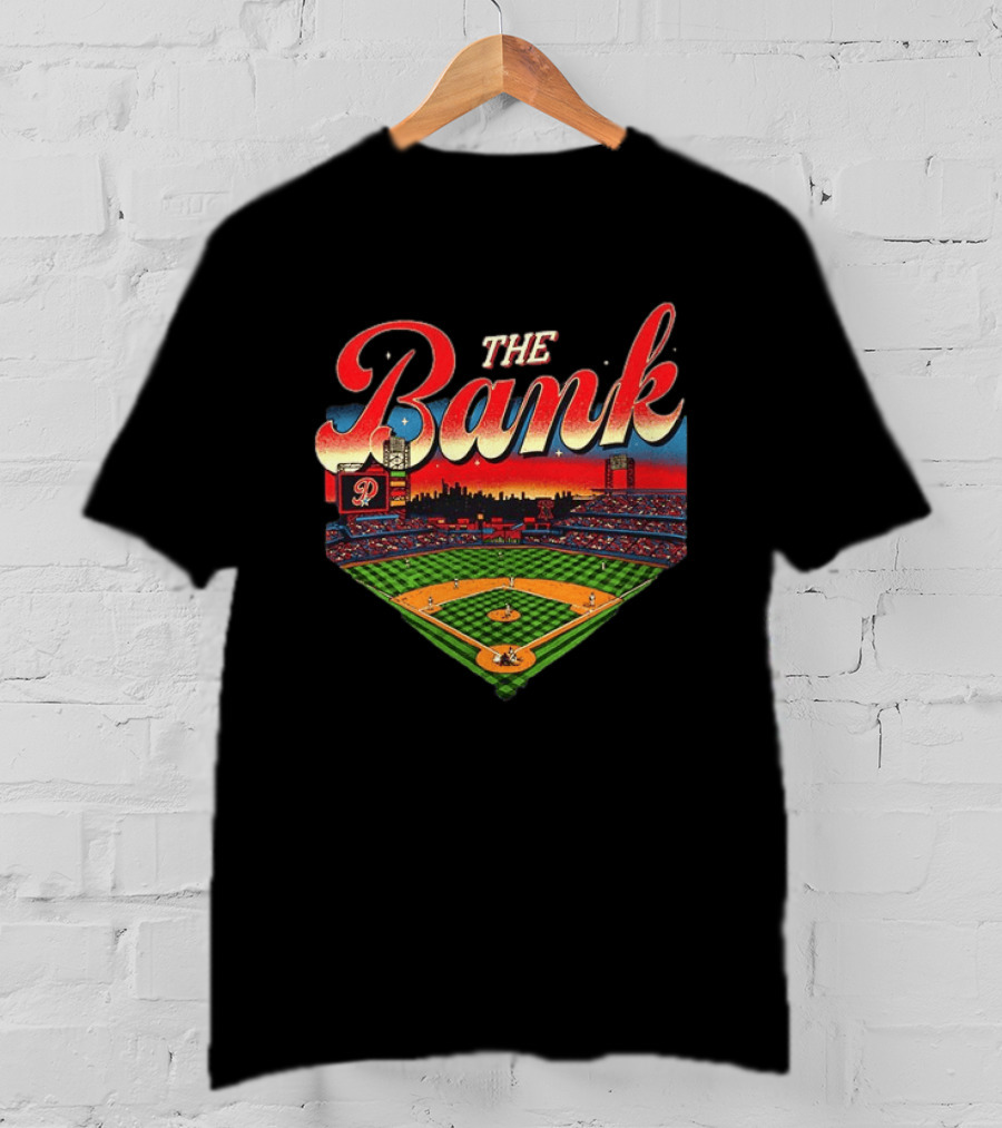 Philadelphia Phillies The Bank Stadium Vintage Baseball T-Shirt