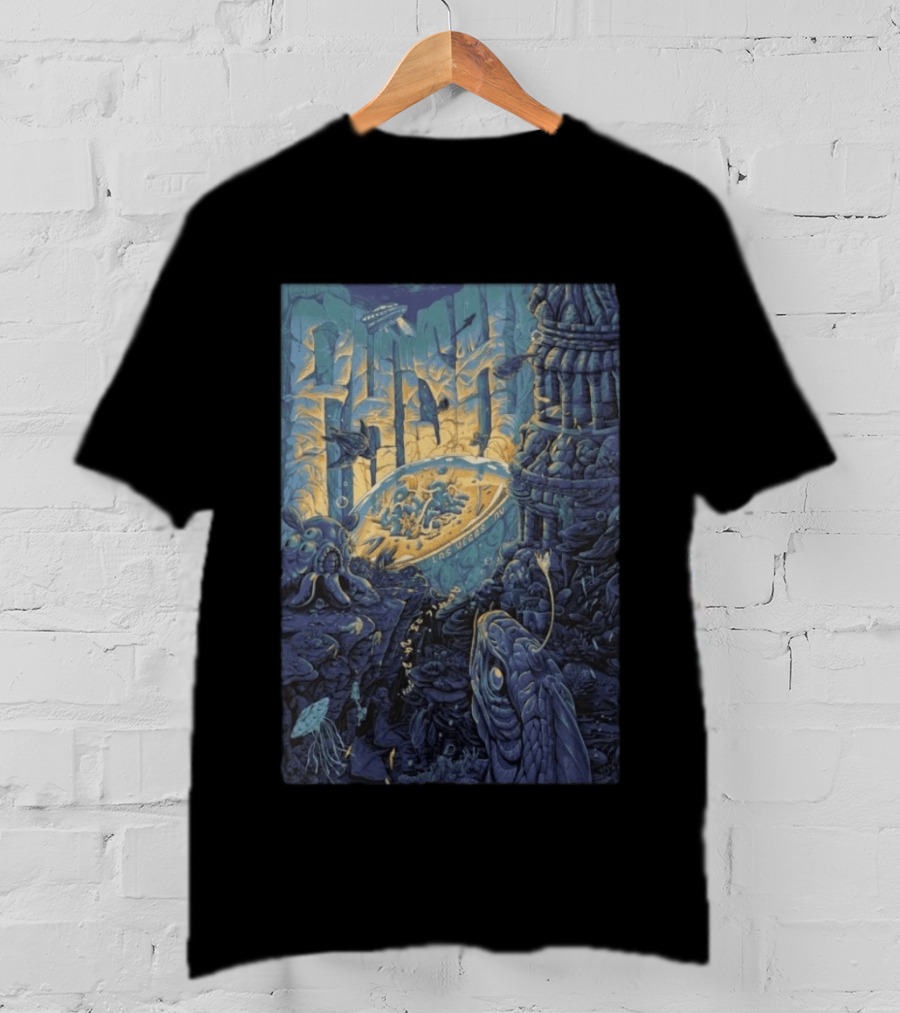 Phish 4 25 2026 Las Vegas NV Underwater Concert T-Shirt