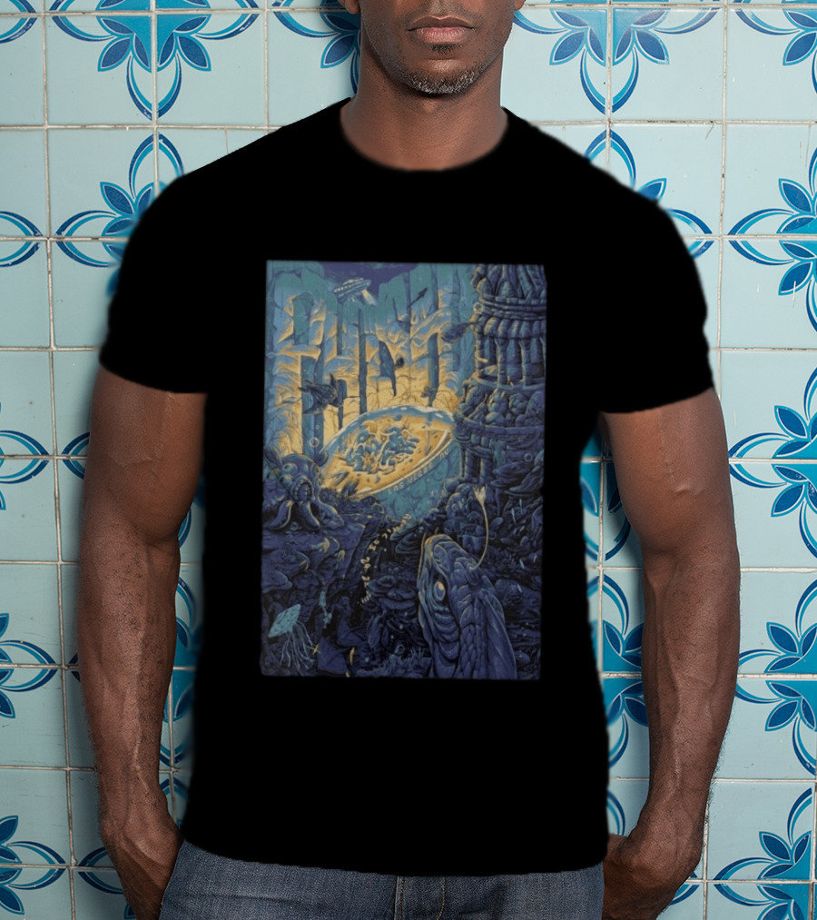 Phish 4 25 2026 Las Vegas NV Underwater Concert T-Shirt