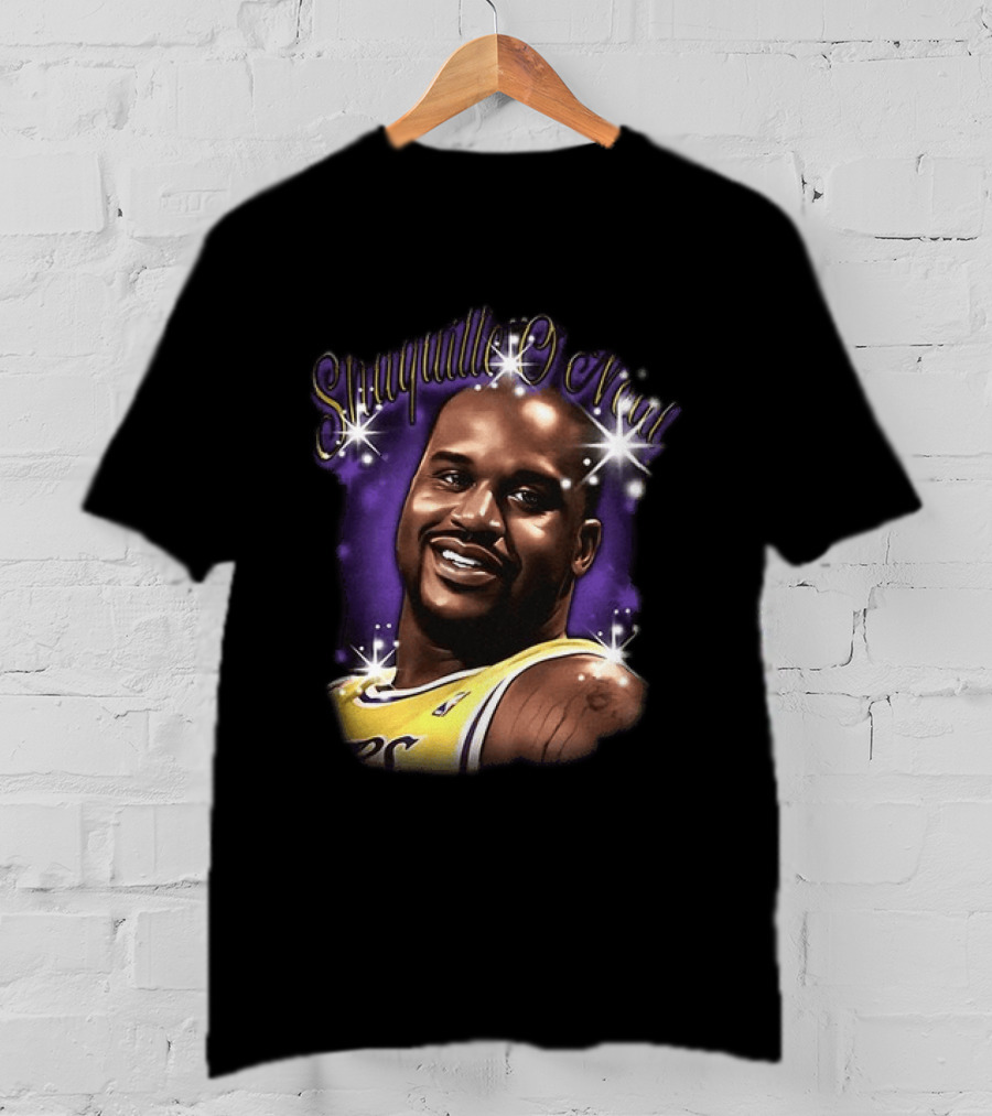 Shaquille O'Neal Los Angeles Lakers Number 34 Twinkle T-Shirt