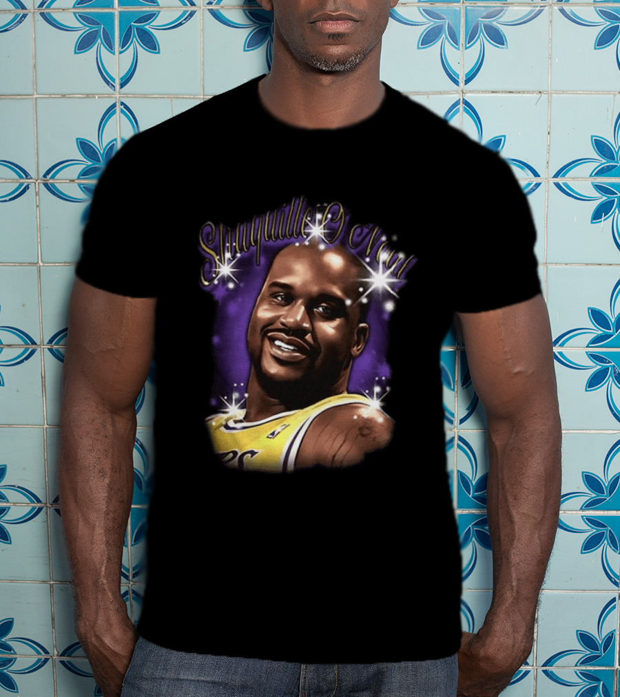 Shaquille O'Neal Los Angeles Lakers Number 34 Twinkle T-Shirt