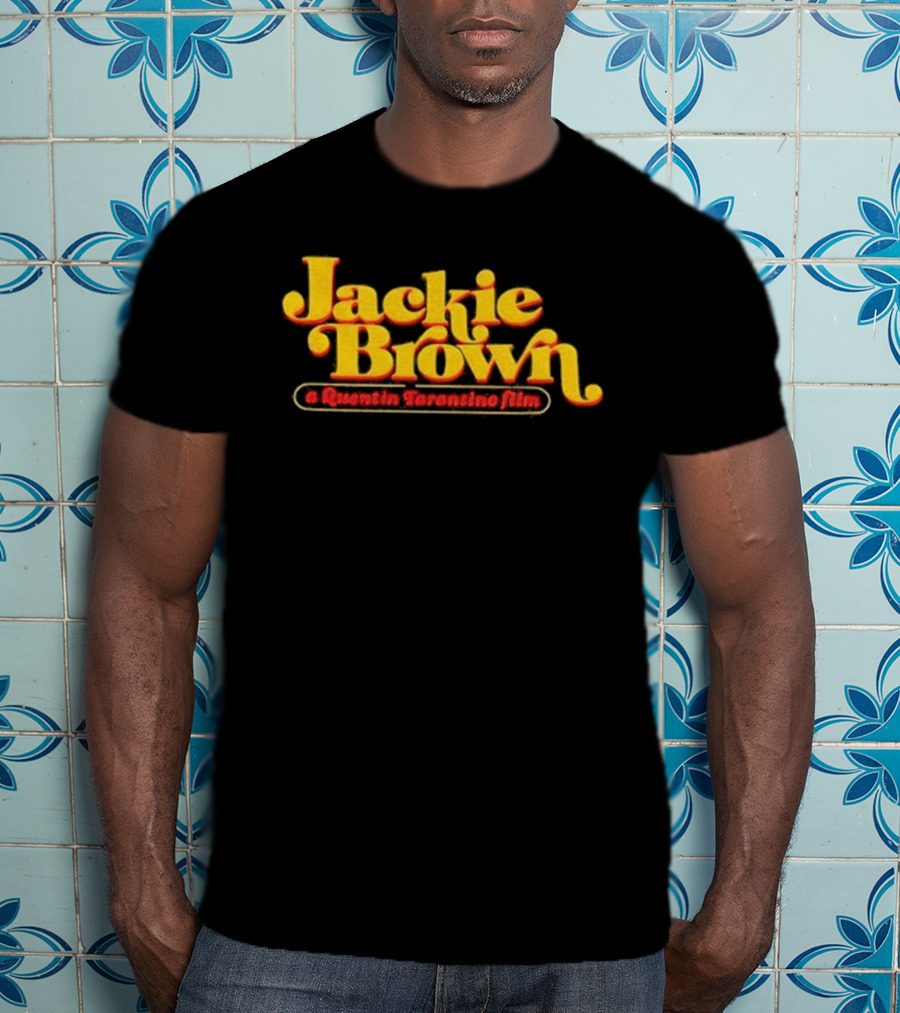 Jackie Brown Quentin Tarantino Film Title T-Shirt